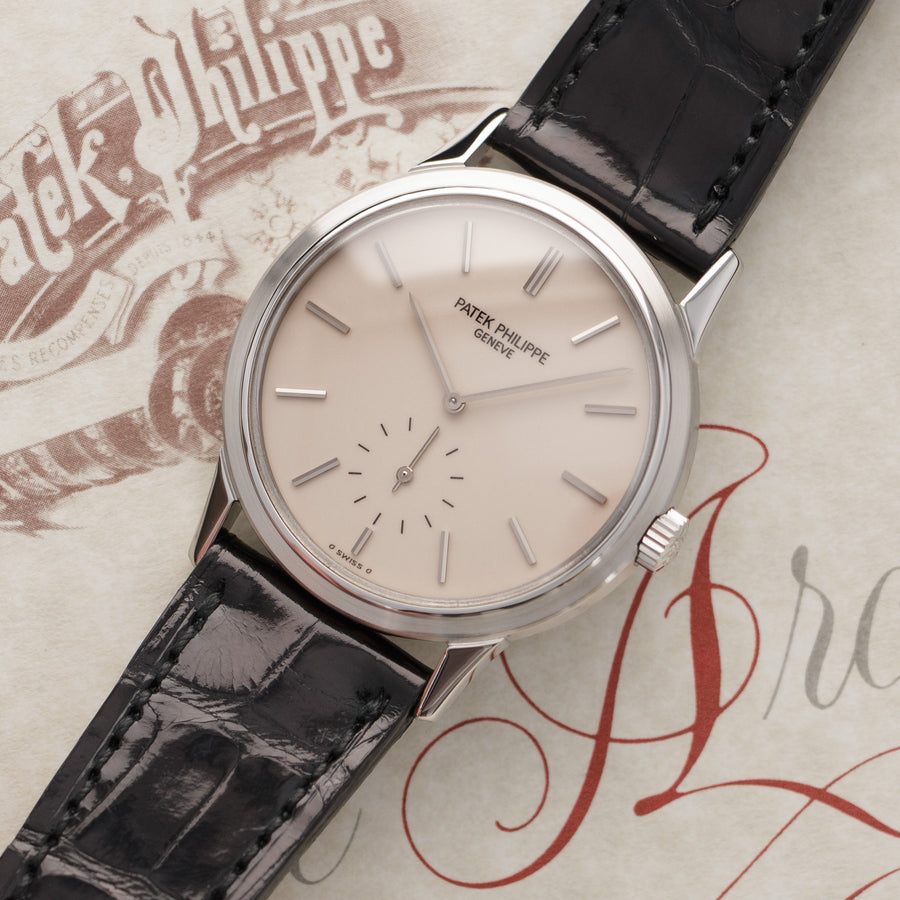 Patek Philippe Steel 150th Anniversary Calatrava Watch Ref. 3718