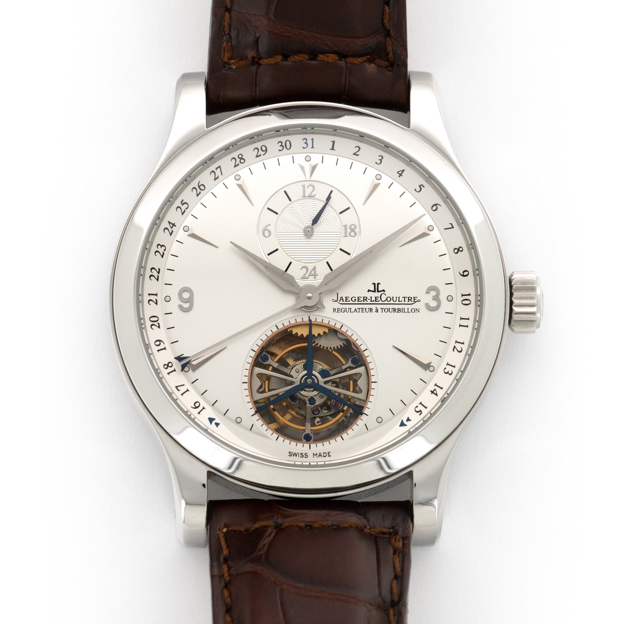 Jaeger LeCoultre - Jaeger Lecoultre Master Control Tourbillon Watch - The Keystone Watches