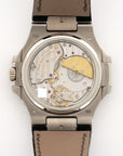 Patek Philippe - Patek Philippe White Gold Nautilus Moonphase Watch Ref. 5712 - The Keystone Watches