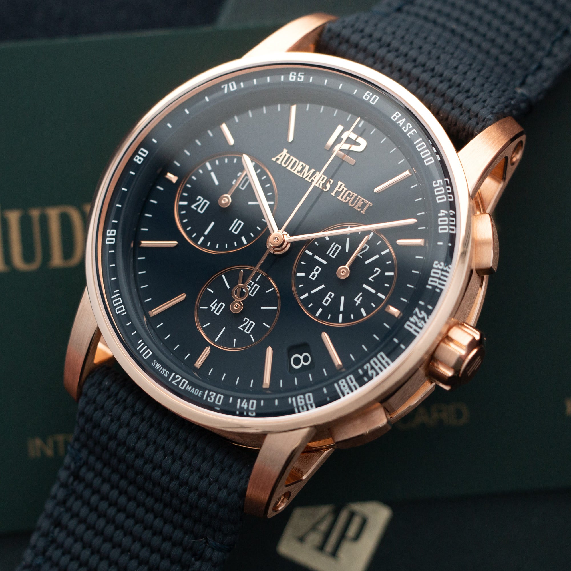 Audemars Piguet - Audemars Piguet Rose Gold Code 11.59 Chronograph Watch - The Keystone Watches