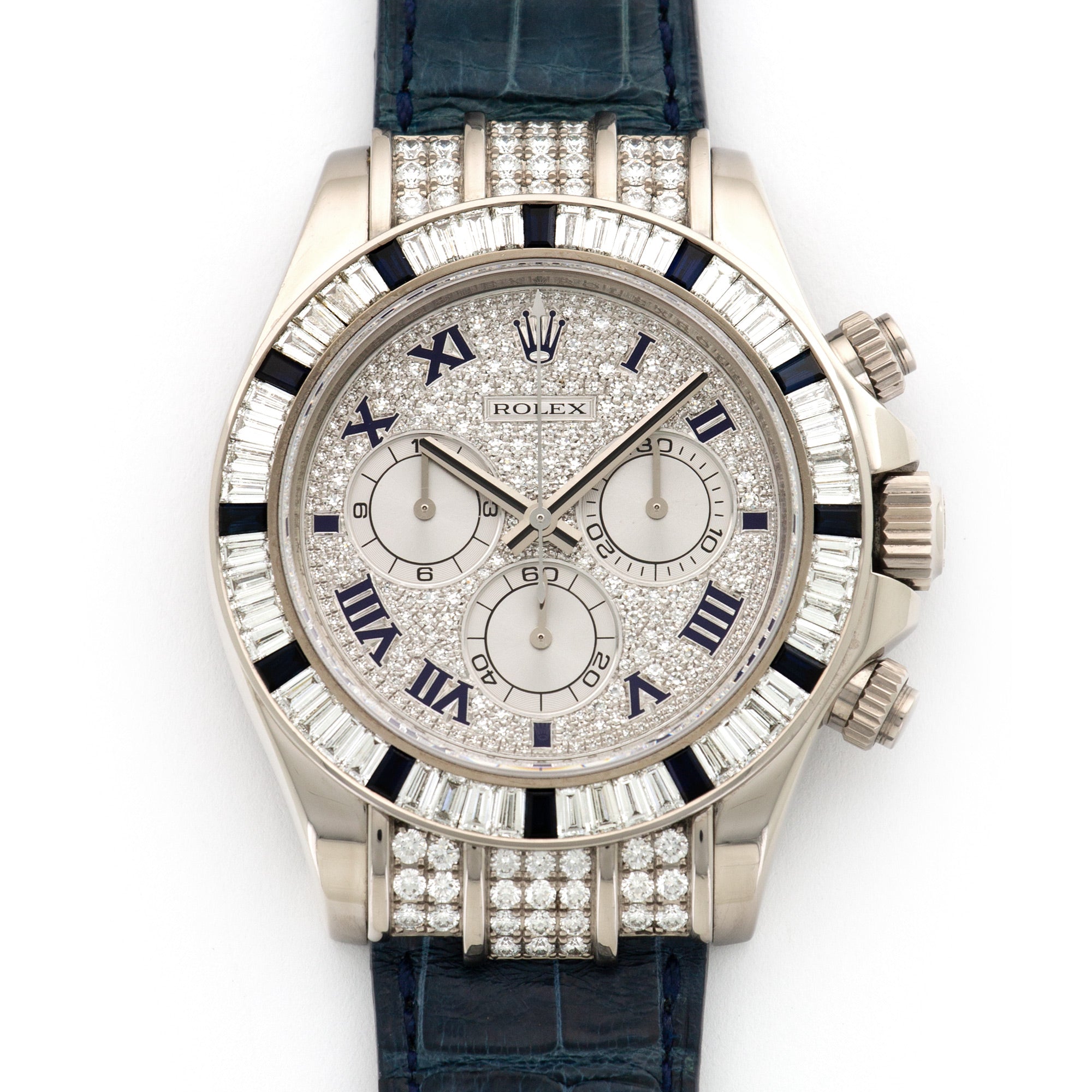 Rolex Cosmograph Daytona Diamond &amp; Sapphire Watch Ref. 116599