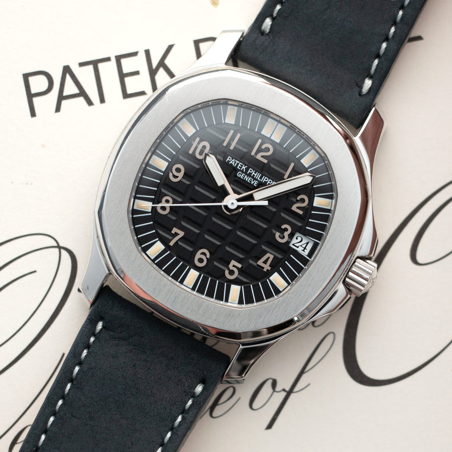 Patek Philippe Aquanaut Automatic Watch Ref. 5060, First Series Aquanaut with Original Paper