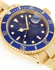 Rolex - Rolex Yellow Gold Submariner Ref. 16618 with Purple Hue Dial - The Keystone Watches