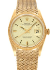 Rolex - Rolex Yellow Gold Datejust Ref. 1607 with Unusual Bracelet - The Keystone Watches