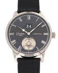 Glashutte - Glashutte White Gold Senator Tourbillon Watch - The Keystone Watches