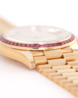 Rolex - Rolex Yellow Gold Day-Date Diamond & Ruby Watch Ref. 228398 - The Keystone Watches