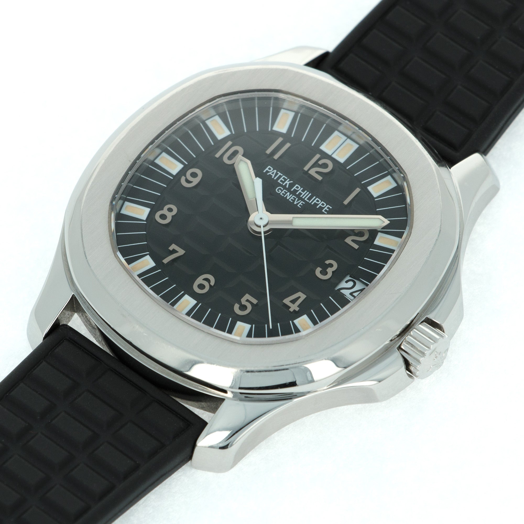 Patek Philippe - Patek Philippe Aquanaut Jumbo Watch Ref. 5065 with Original Box and Paper - The Keystone Watches