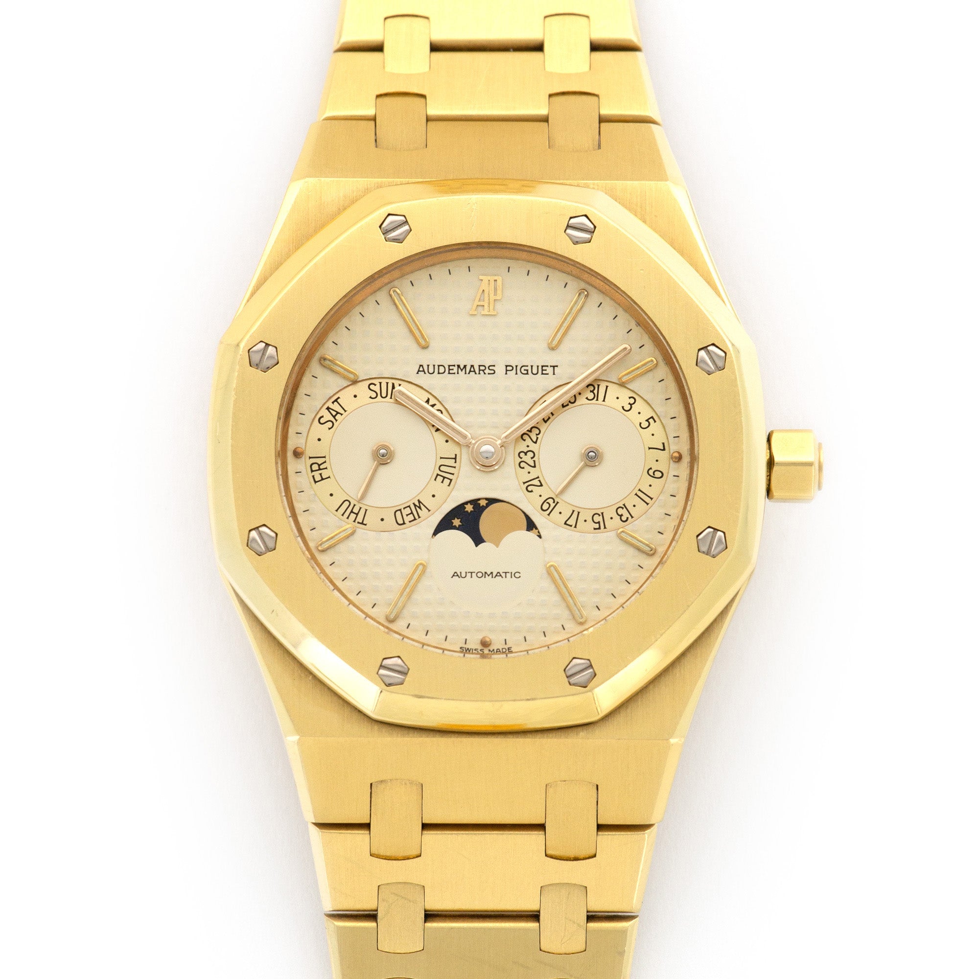 Audemars Piguet - Audemars Piguet Yellow Gold Royal Oak Moonphase Day-Date Watch Ref. 5594 - The Keystone Watches