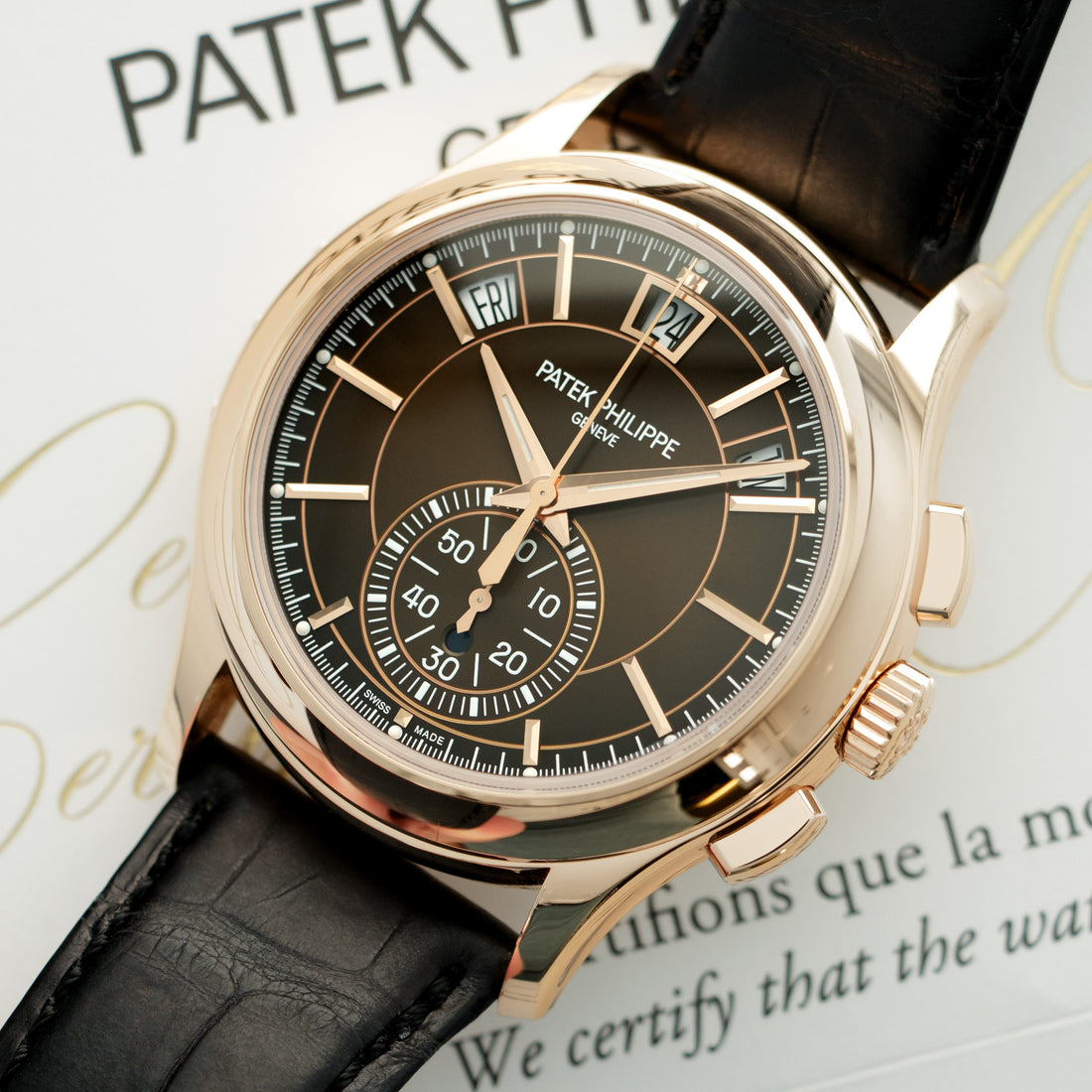 Patek Philippe Annual Calendar Chronograph Watch Ref. 5905