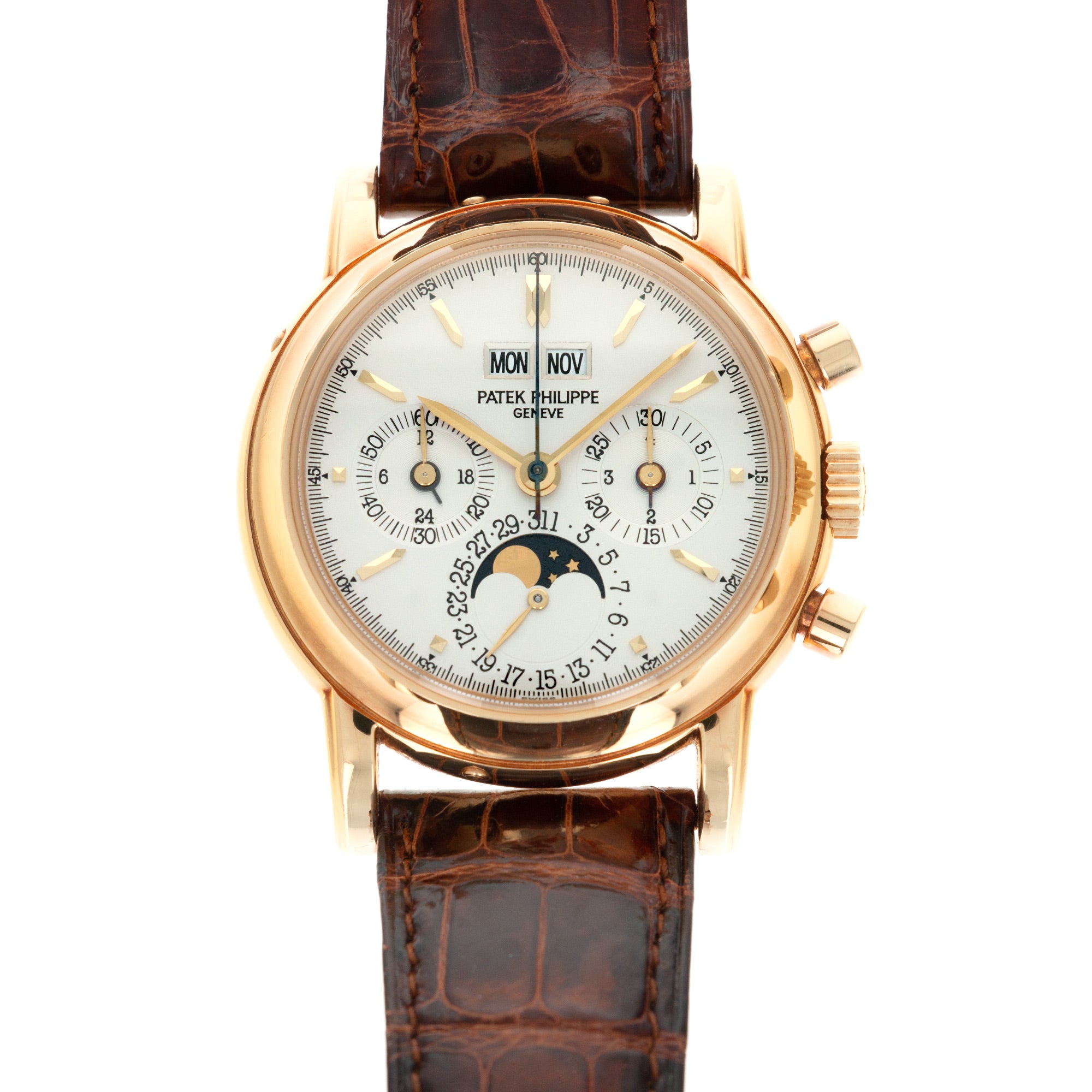 Patek Philippe - Patek Philippe Perpetual Calendar Yellow Gold Ref. 3970 - The Keystone Watches