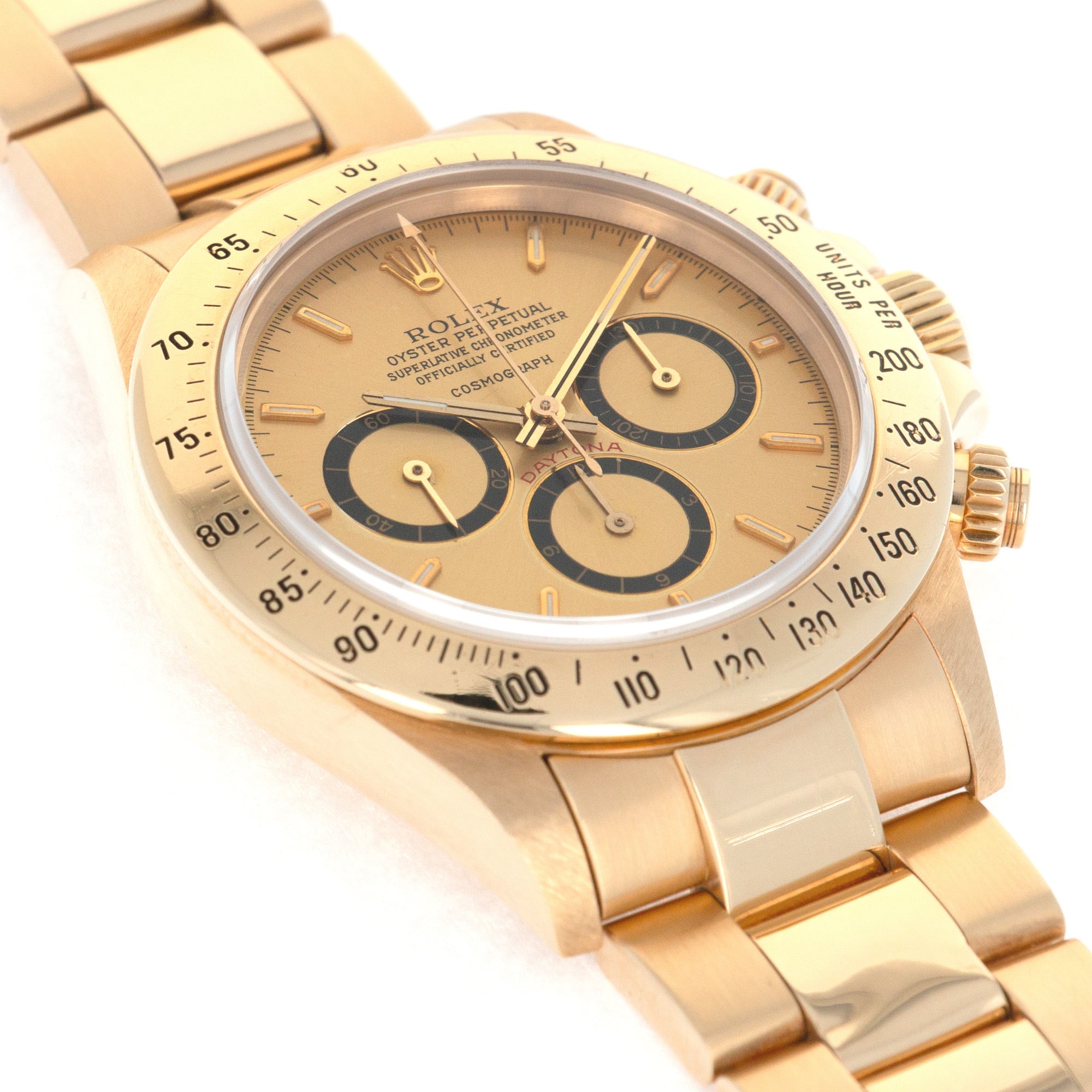 Rolex - Rolex Yellow Gold Cosmograph Floating Daytona Watch Ref. 16528 - The Keystone Watches