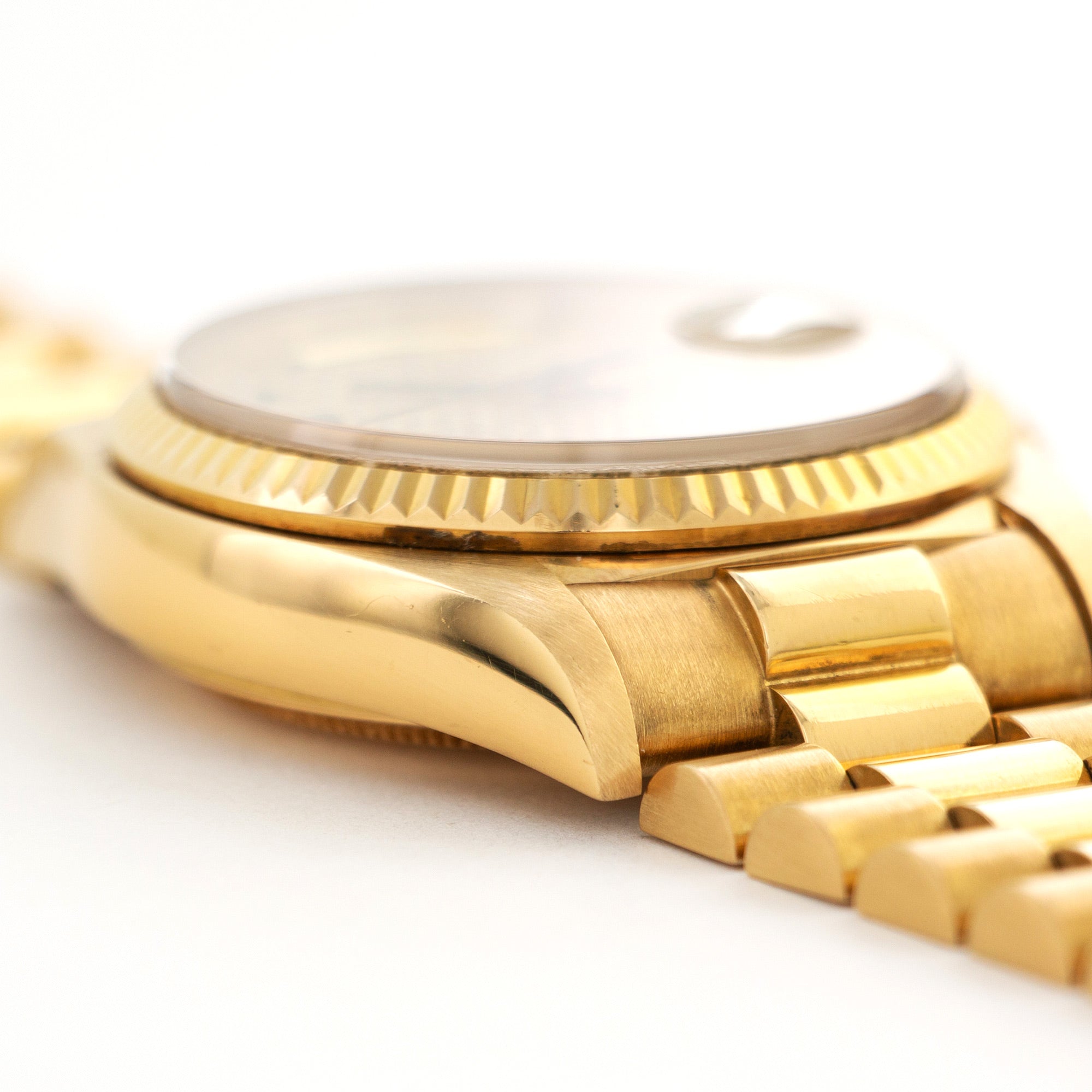 Rolex - Rolex Yellow Gold Day-Date Pave Diamond Watch, from 1981 - The Keystone Watches