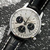 Breitling Steel Chronograph Ref. 815, also Known as the Long Playing Chronograph
