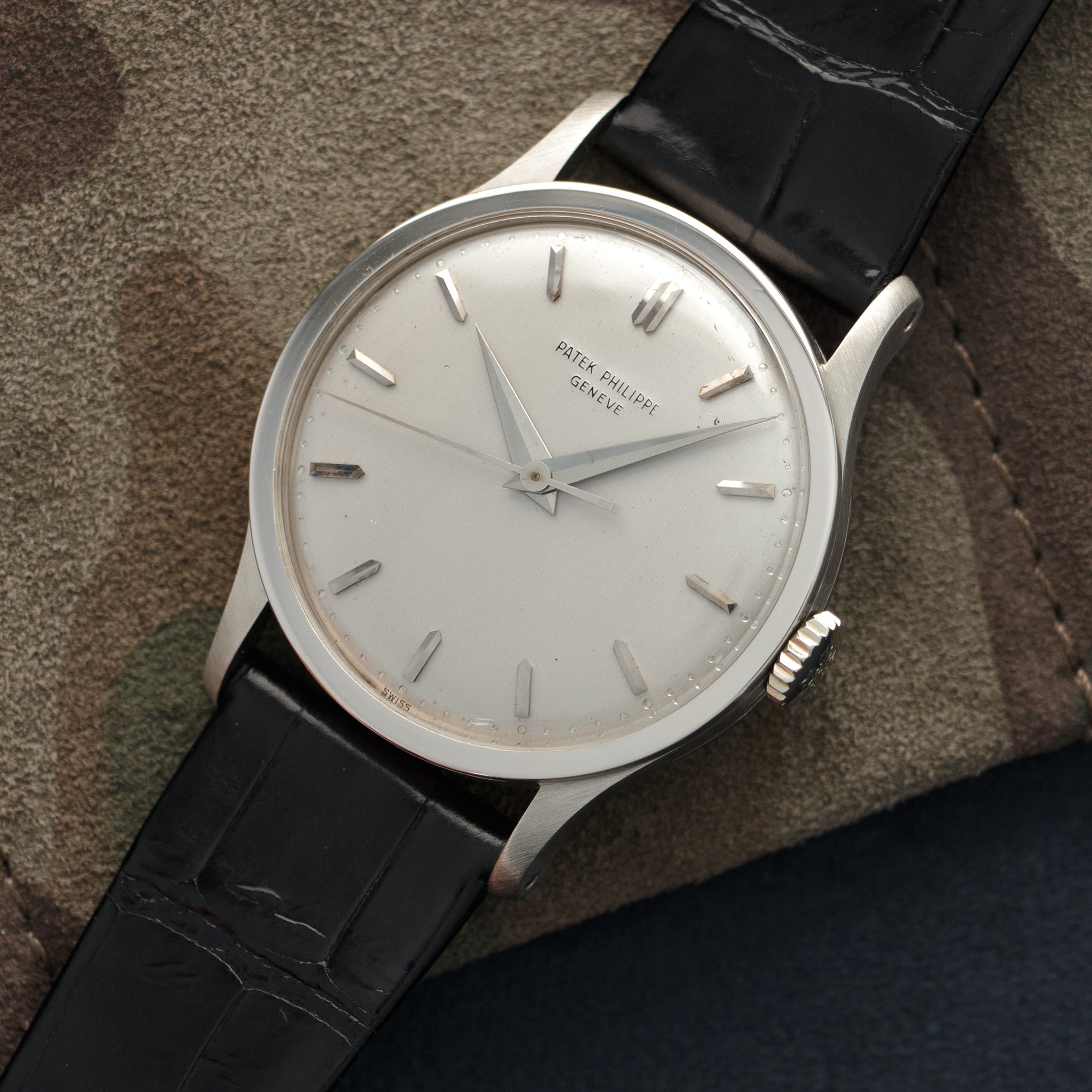 Patek Philippe - Patek Philippe White Gold Calatrava Watch, Ref. 570 - The Keystone Watches