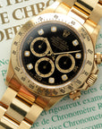 Rolex - Rolex Yellow Gold Zenith Daytona Ref. 16528 with Original Warranty - The Keystone Watches