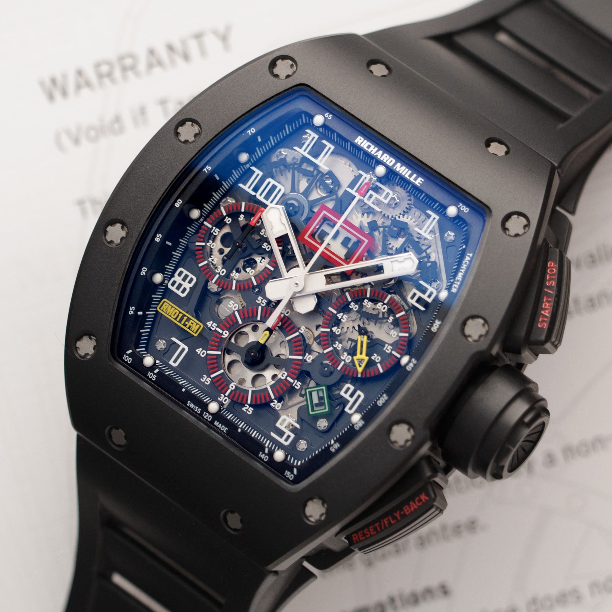 Richard Mille - Richard Mille Chronograph Skeleton Felipe Massa Watch Ref. RM11 - The Keystone Watches