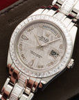 Rolex - Rolex Platinum Masterpiece Baguette Diamond BraceletRef. 18956 - The Keystone Watches