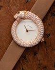 Cartier - Cartier Rose Gold Panthere Pink Diamond Watch, Special Order - The Keystone Watches