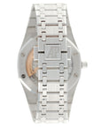 Audemars Piguet White Gold Royal Oak Salmon Dial Watch Ref. 15202