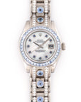 Rolex - Rolex White Gold Pearlmaster Diamond Sapphire Ref. 80309 - The Keystone Watches