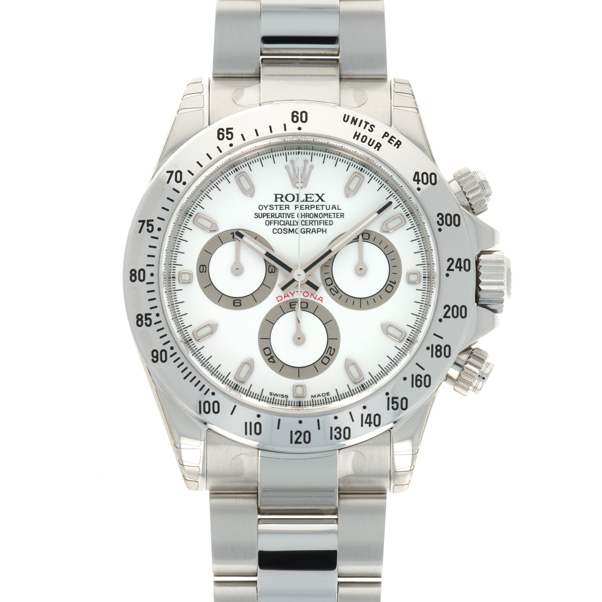 Rolex - Rolex Cosmograph Daytona Watch Ref. 116520, with Original Box and Papers, Completely New Old Stock - The Keystone Watches