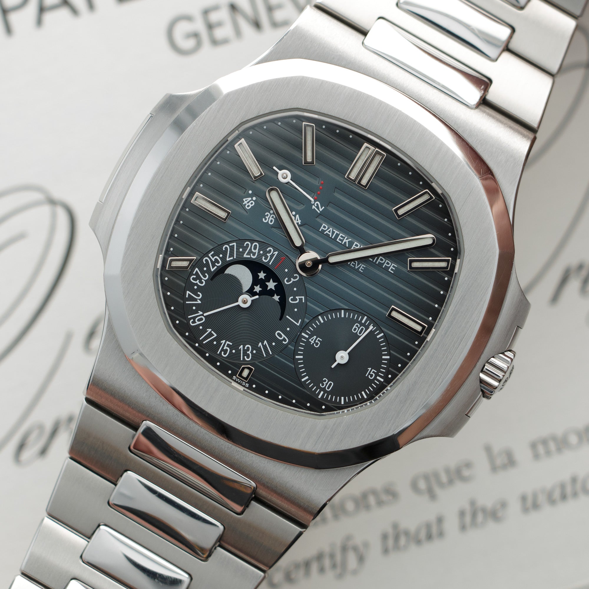 Patek Philippe - Patek Philippe Steel Nautilus Ref 5712/1A - The Keystone Watches