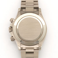 Rolex White Gold Cosmograph Daytona Sodalite Diamond Watch Ref. 116509