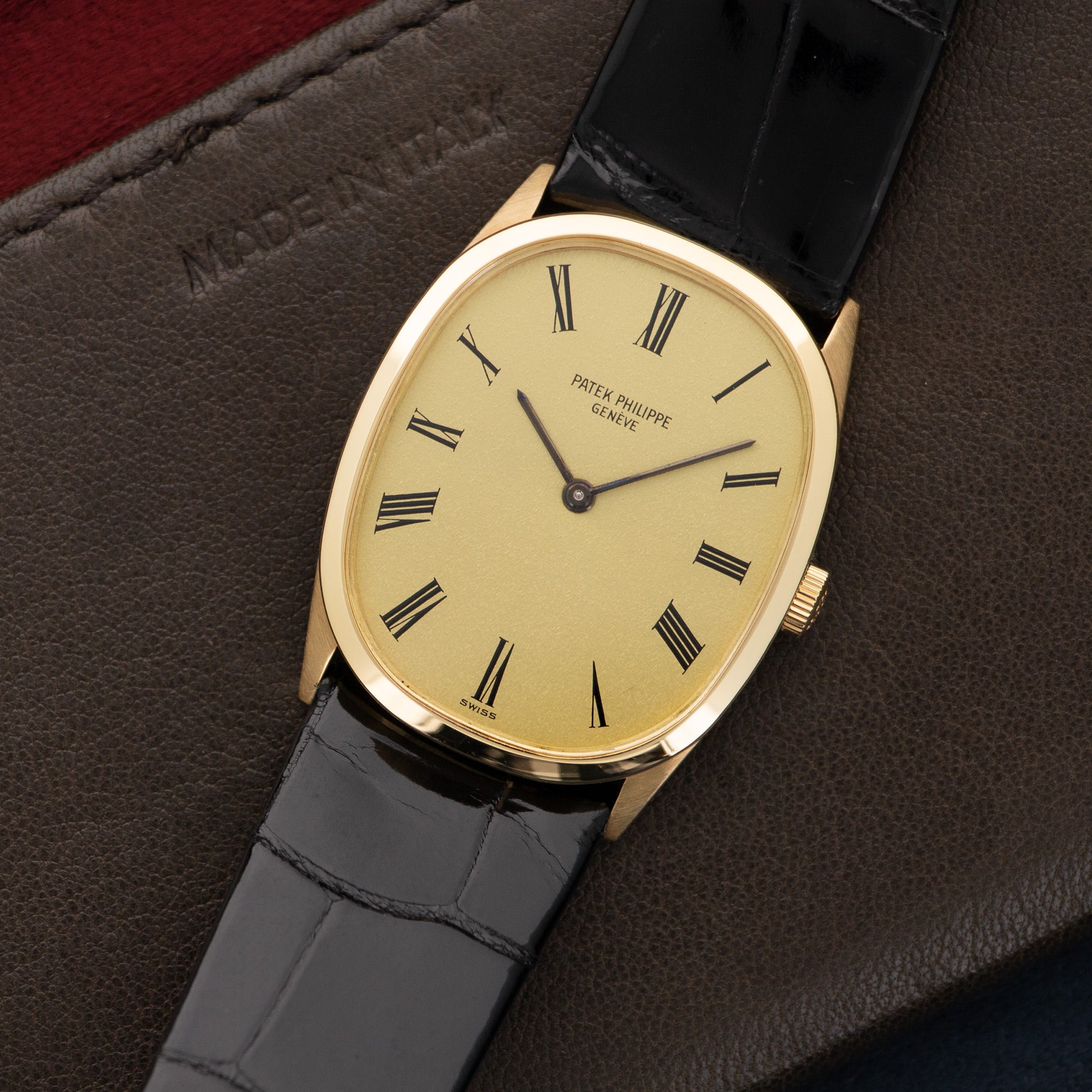 Patek Philippe - Patek Philippe Yellow Gold Ellipse Watch Ref. 3546 - The Keystone Watches