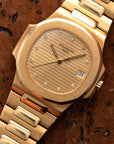 Patek Philippe - Patek Philippe Nautilus Yellow Gold diamond dial ref. 3800/1 - The Keystone Watches