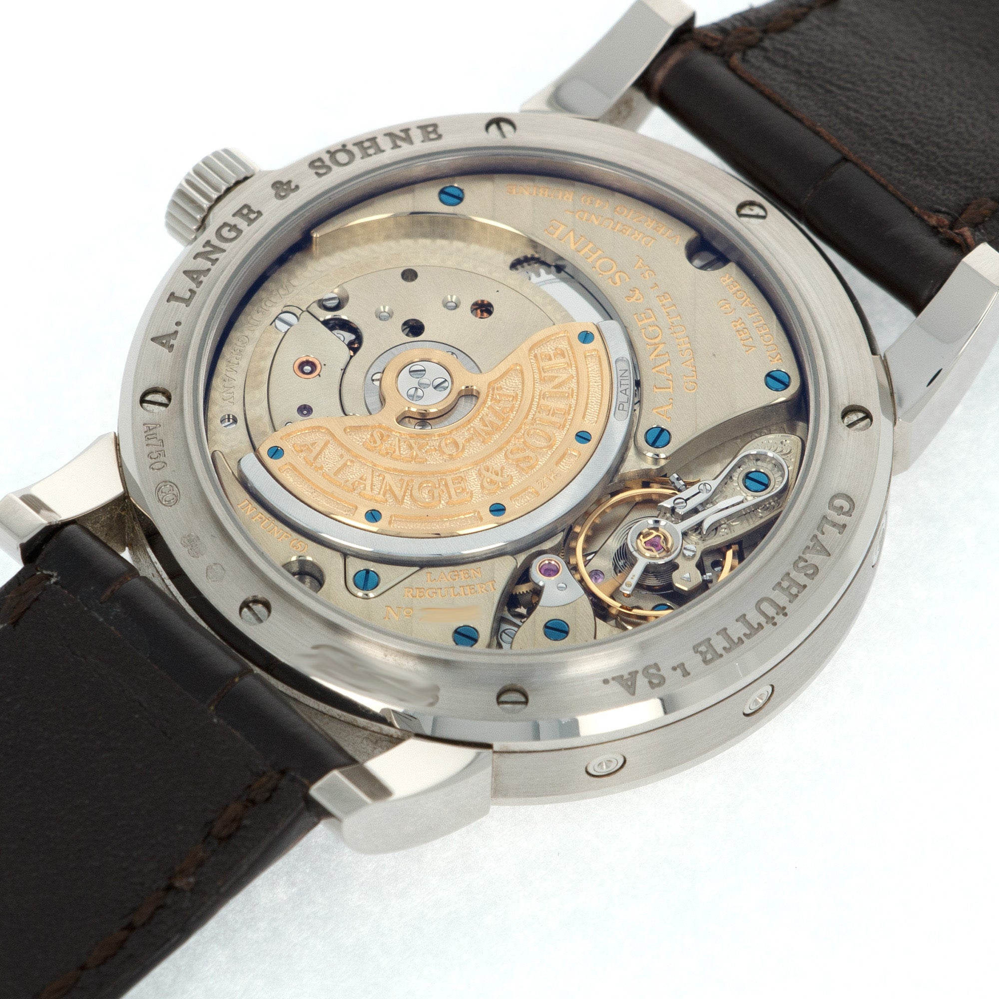 A. Lange &amp; Sohne - A. Lange &amp; Sohne White Gold Saxonia Annual Calendar Ref. 330.026 - The Keystone Watches