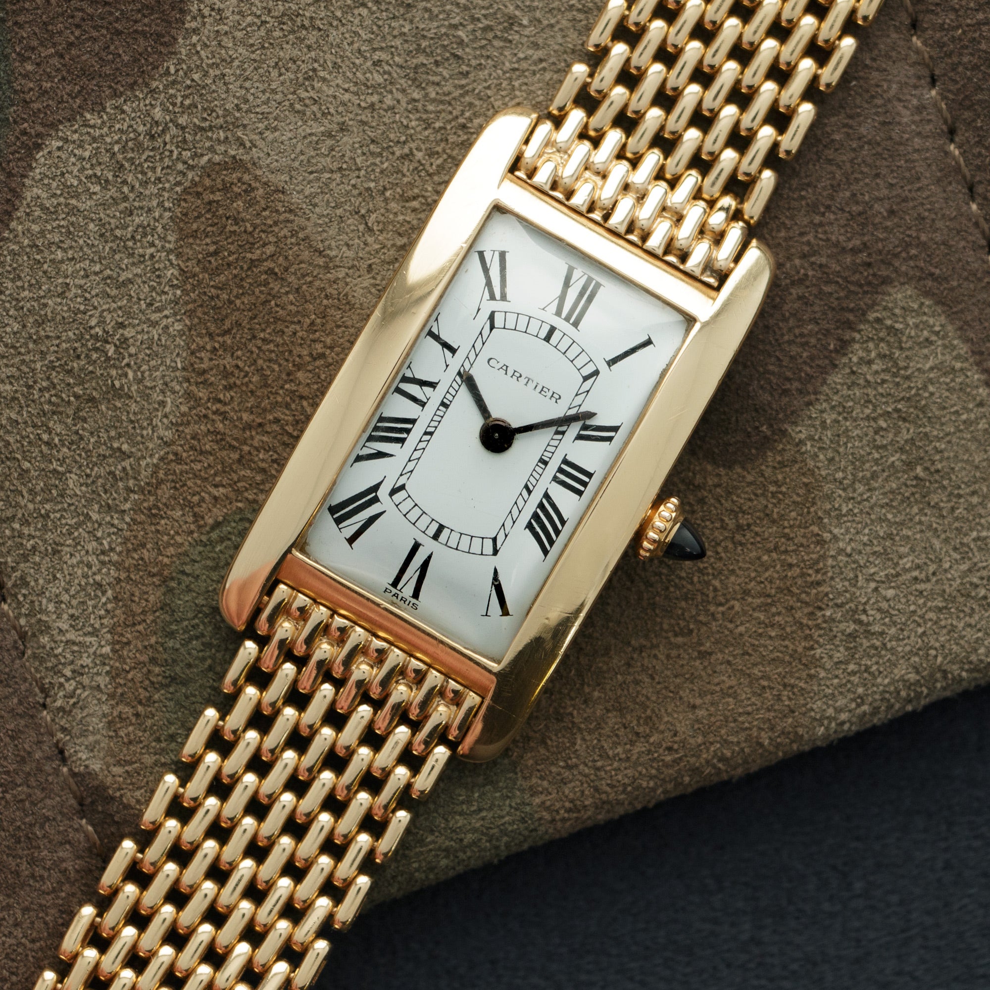 Cartier - Cartier Yellow Gold Tank Cintree Watch, 1930s - The Keystone Watches