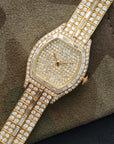 Cartier Yellow Gold Tortue Diamond Watch