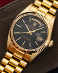 Rolex Yellow Gold Day-Date Black Dial Ref. 1803