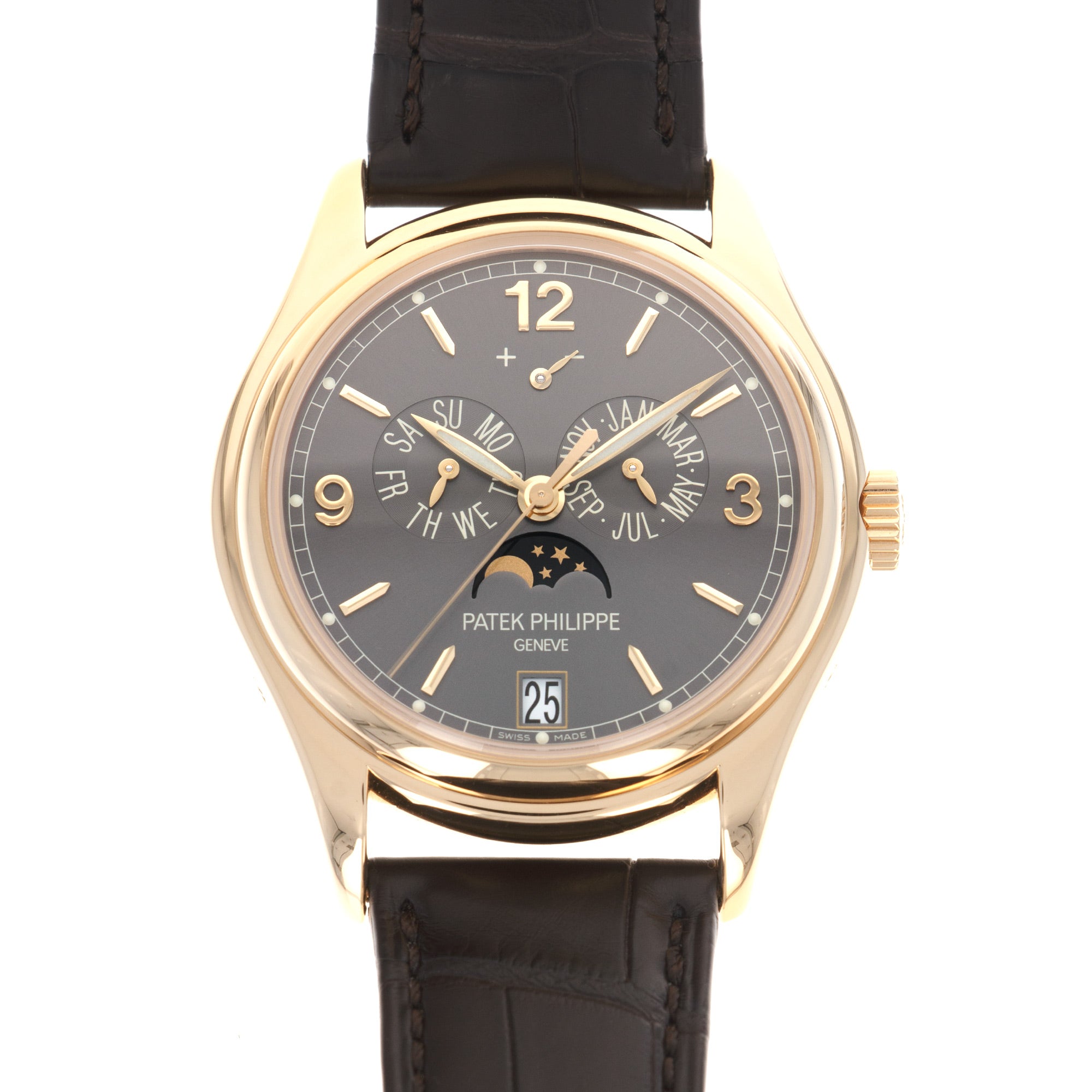 Patek Philippe - Patek Philippe Yellow Gold Annual Calendar Watch Ref. 5146 in Like New Condition - The Keystone Watches