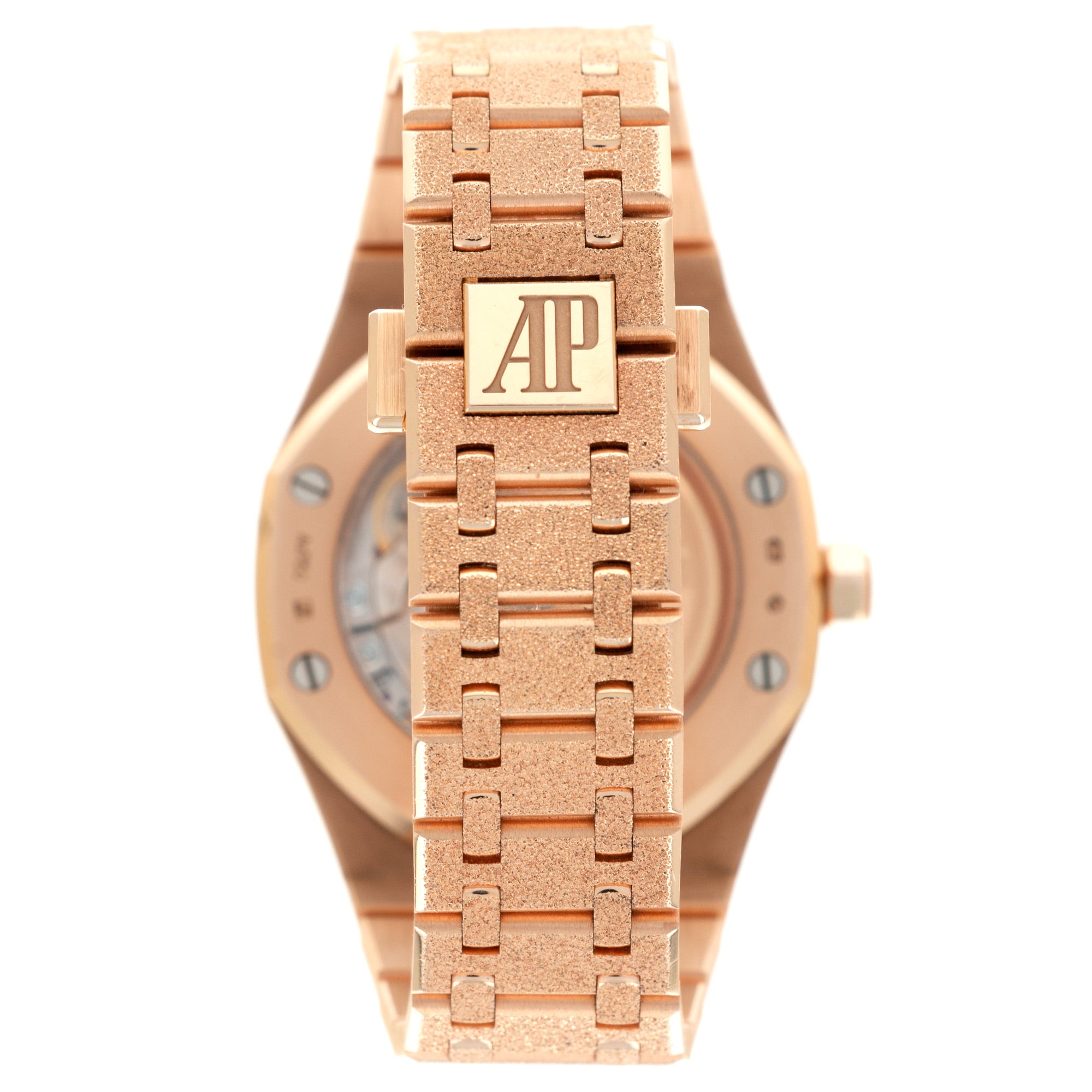 Audemars Piguet - Audemars Piguet Frosted Rose Gold Royal Oak Ref. 15454 - The Keystone Watches