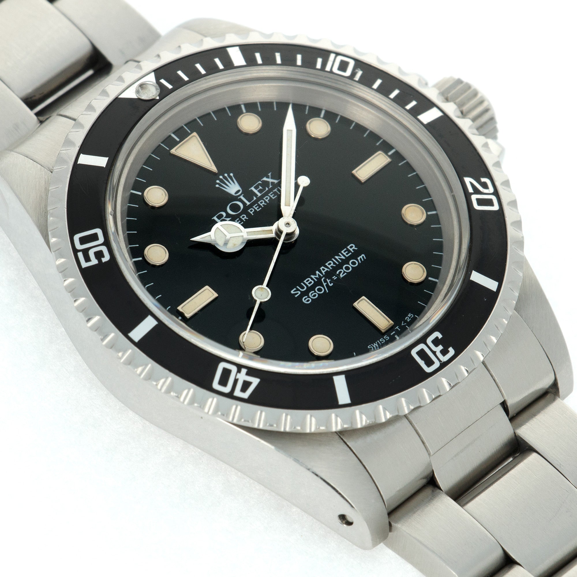 Rolex Submariner Ref. 5513 with Original Paper and Hang Tag