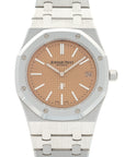 Audemars Piguet - Audemars Piguet White Gold Royal Oak Salmon Dial Watch Ref. 15202 - The Keystone Watches