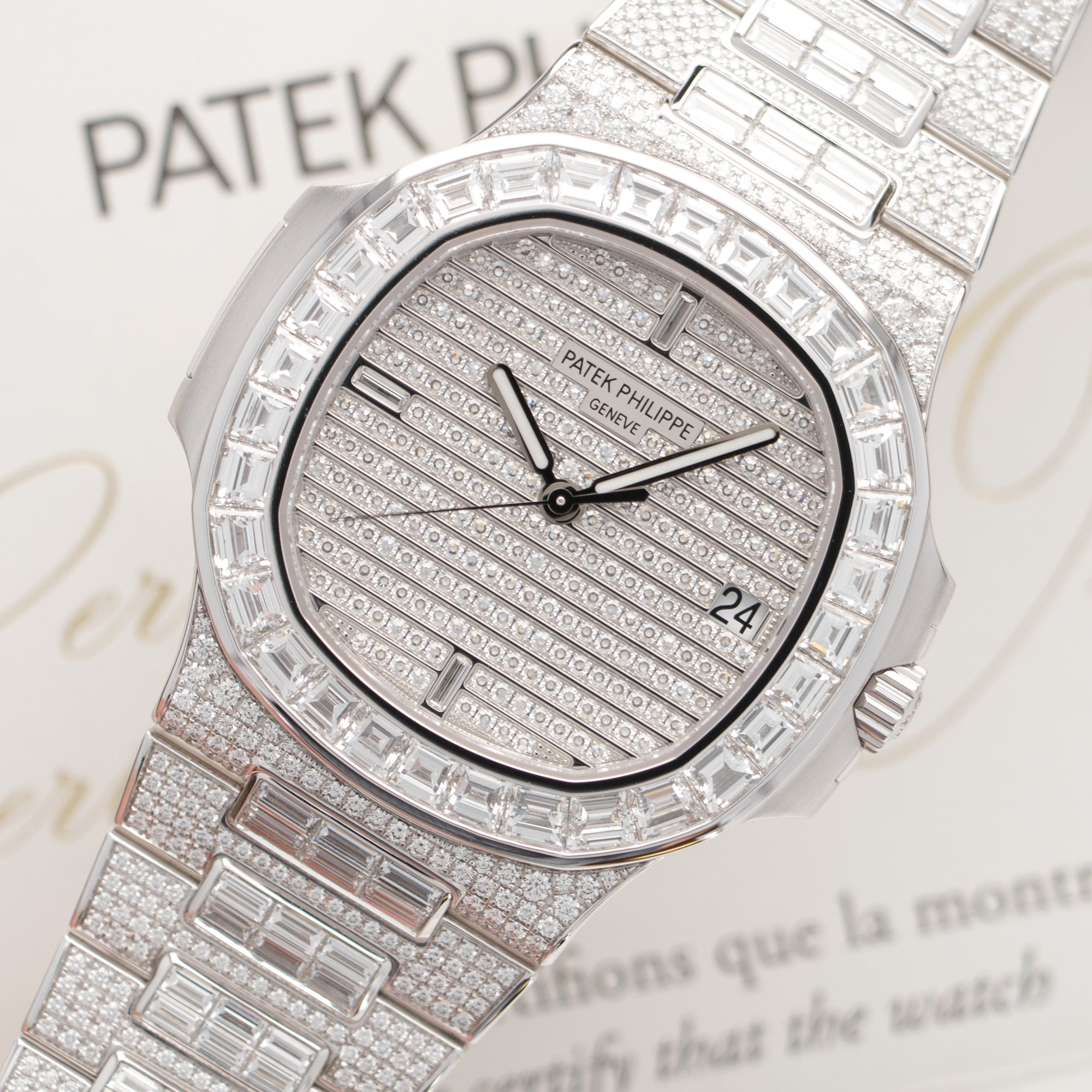 Patek Philippe - Patek Philippe White Gold Nautilus Watch Ref. 5719 - The Keystone Watches