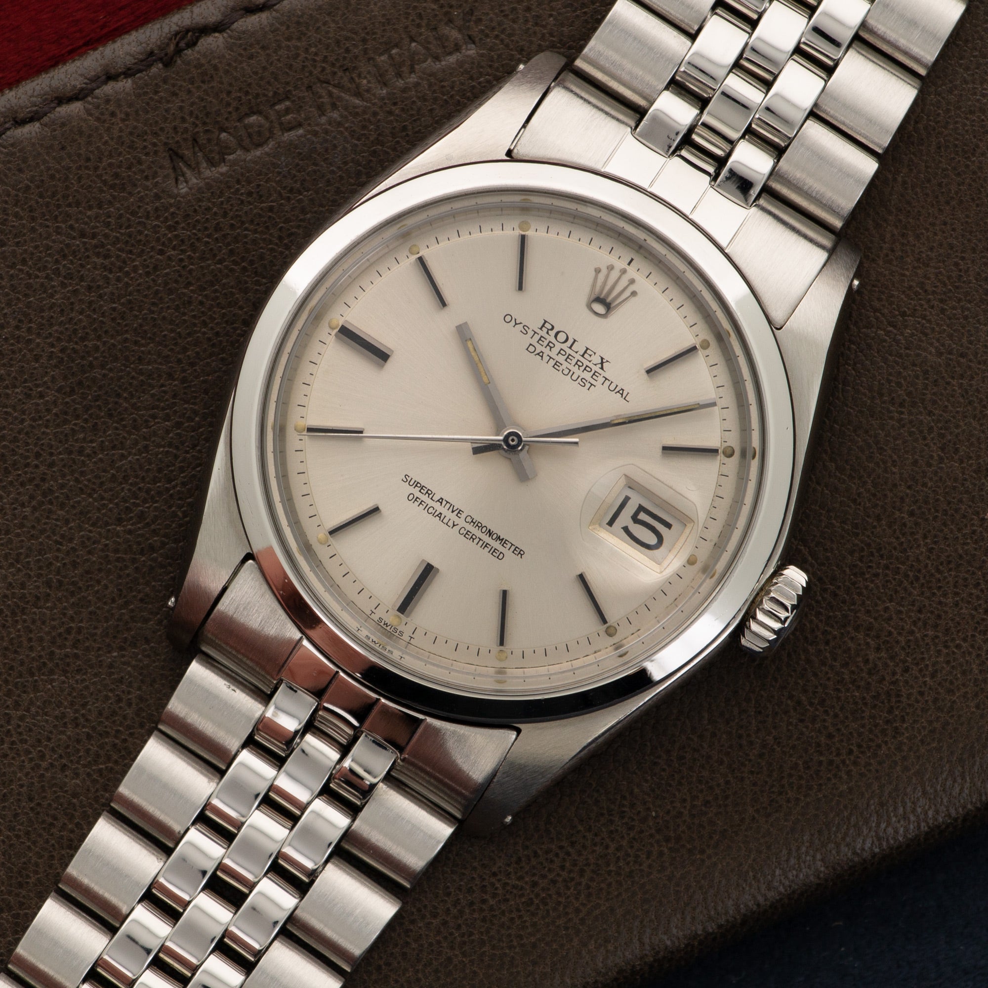 Rolex - Rolex Steel Datejust Watch Ref. 1600 - The Keystone Watches