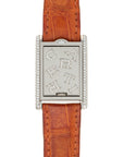 Cartier - Cartier White Gold Tank Basculante Diamond Watch - The Keystone Watches