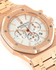 Audemars Piguet - Audemars Piguet Rose Gold Royal Oak Chrono Watch Ref. 26320 - The Keystone Watches