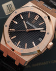 Audemars Piguet - Audemars Piguet Rose Gold Royal Oak Watch Ref. 15500 - The Keystone Watches