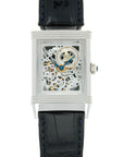 Jaeger LeCoultre - Jaeger Lecoultre Platinum Reverso Number One Skeletonized Watch - The Keystone Watches