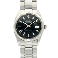 Rolex Datejust Silver Gilt Dial Watch Ref. 1601