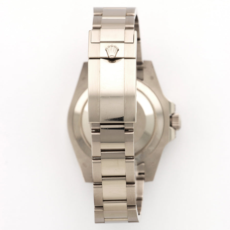 Rolex White Gold GMT-Master II Diamond & Sapphire Watch Ref. 116759