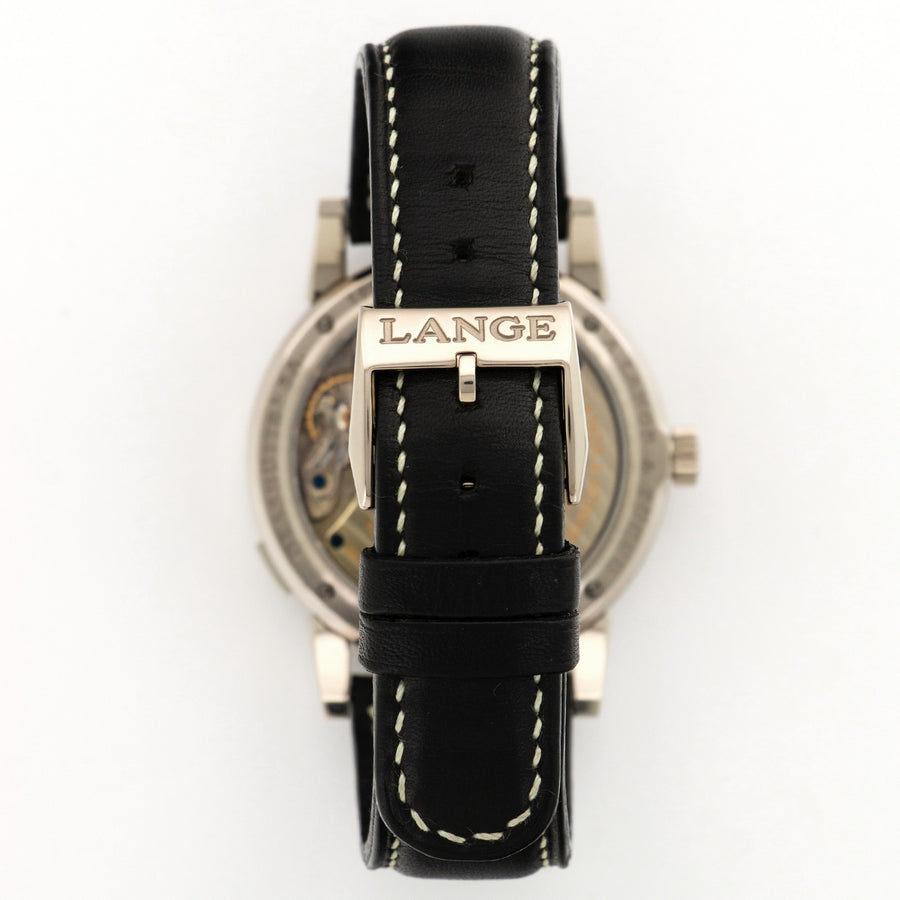 A. Lange & Sohne White Gold Lange 1 Luminous Watch Ref. 101.029
