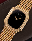 Patek Philippe - Patek Philippe Yellow Gold Onyx Watch, Ref. 3729 - The Keystone Watches