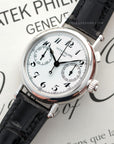 Patek Philippe - Patek Philippe Platinum Monopusher Split Seconds Chrono Ref. 5959 - The Keystone Watches