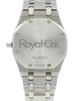 Audemars Piguet Steel Dual Time Royal Oak Watch Ref 25730