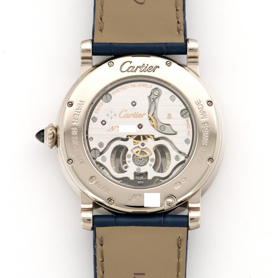 Cartier White Gold Rotonde de Cartier Flying Tourbillon Watch